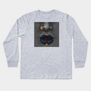 Celestial Piercings l Kids Long Sleeve T-Shirt